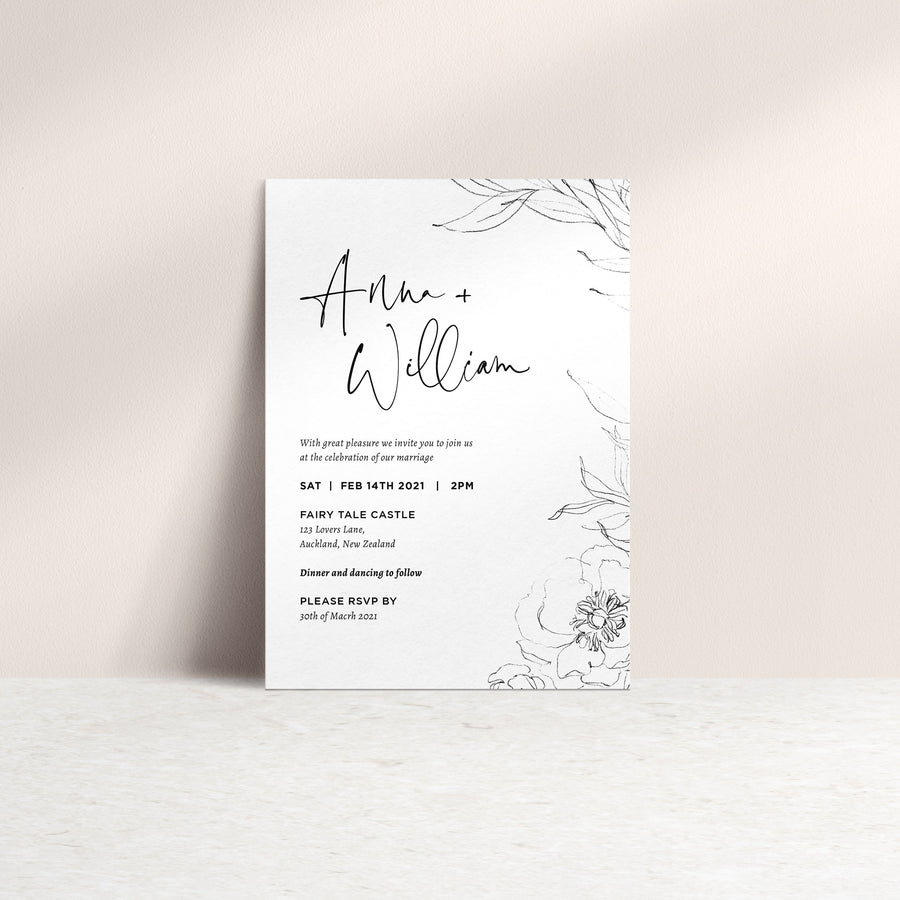 ANNA INVITATION