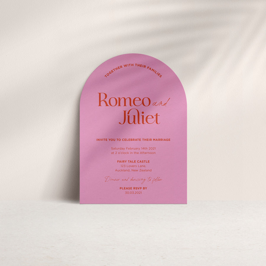 JULIET INVITATION