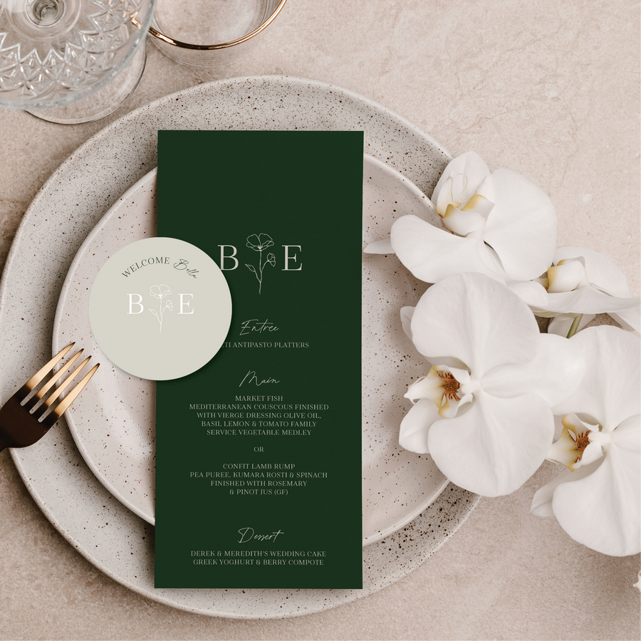 BELLA PLACE CARD