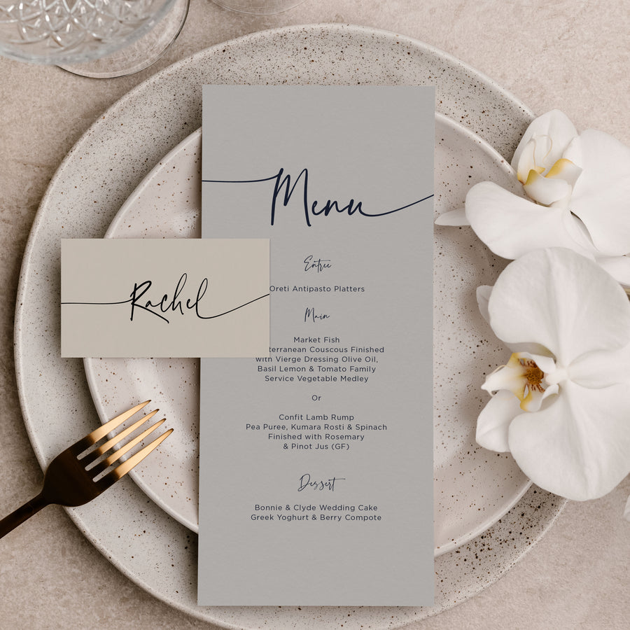 RACHEL MENU