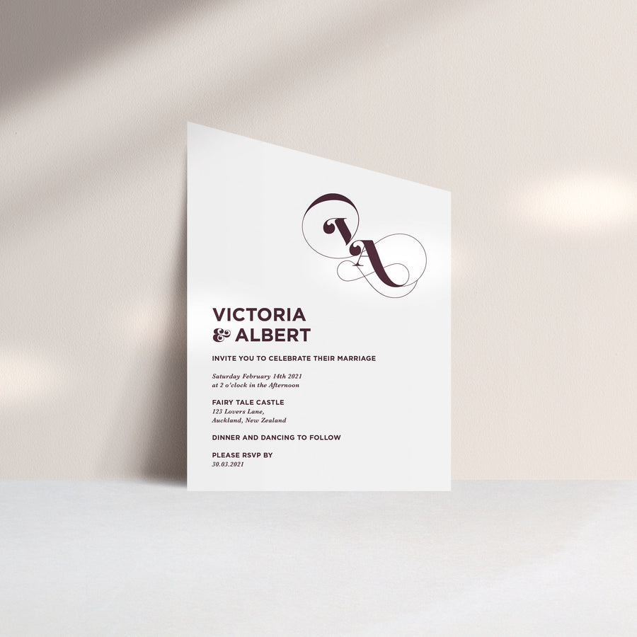 VICTORIA INVITATION